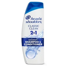 2 in 1 Dandruff Shampoo and Conditioner for Itchy Scalp Treatment Classic Clean