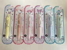 Uniball One P Limited Sanrio 6-Pen Set Hello Kitty My Melody Kuromi Cinnamoroll