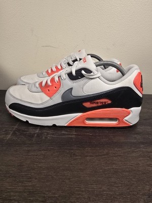 Nike Air Max 90 GTX Infrared Gore-Tex White Grey Red FD5810-101 Men's 9.5