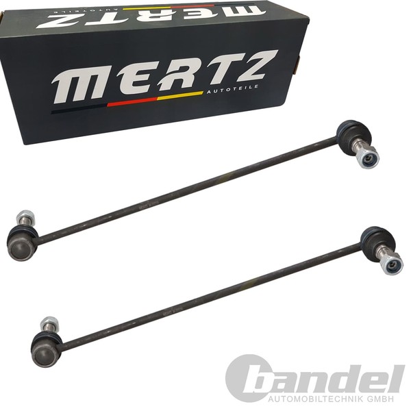 2X Mertz Koppelstangen Vorne Passend FüR Opel Vectra C Signum CC Fiat Croma Saab-image