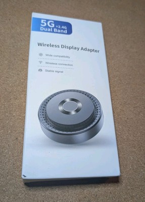 Wireless Display Adapter, Supports 4k HDMI, Dual 2.4/5G Wifi, Screen Mirroring