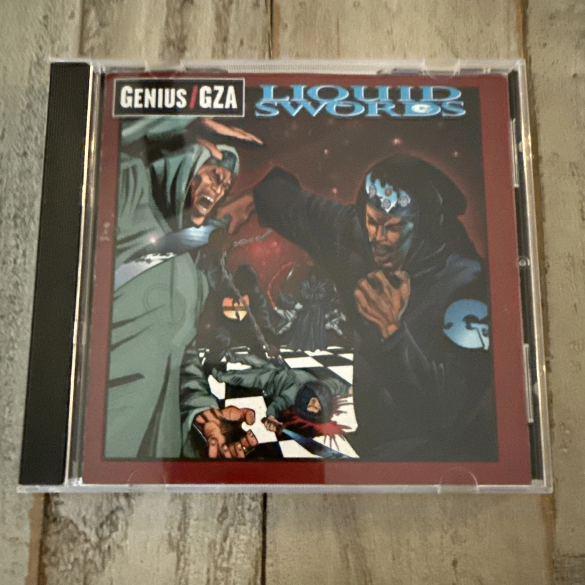 当時物 USオリジナル】GZA / LIQUID SWORDS 2LP 刻印あり Gza Liquid 