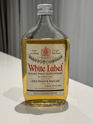 Dewars white label scotch Whiskey 35cl