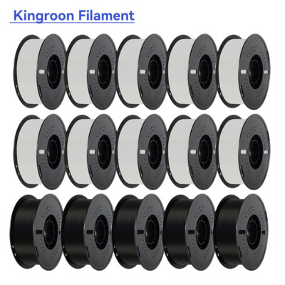 3D Printer Filament PLA PETG 10KG 1.75mm High Speed Matte Printing Bundle Spools