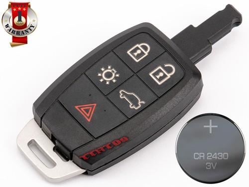 LLAVE REPARACIÓN PARA VOLVO S40 V50 C30 C70 CARCASA BOT +CR2430 BATERIA | eBay