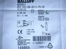 1pc New Balluff proximity switch sensor BES 516-366-BO-C-PU-05