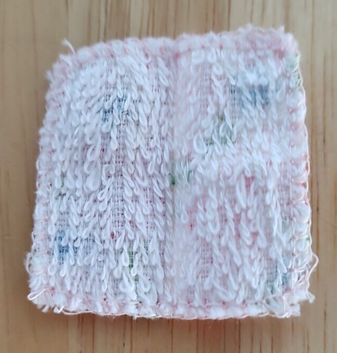 1965-66 Vintage Skipper Beauty Bath Pak Floral Wash Cloth Barbie Francie NM - Picture 4 of 4