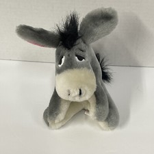 VINTAGE 1991 SEARS WALT DISNEY WINNIE THE POOH EEYORE 6" PLUSH