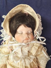 SALE! Sugar Britches with Vintage dress 1986   Tyner Baby Doll  Porcelain 22"