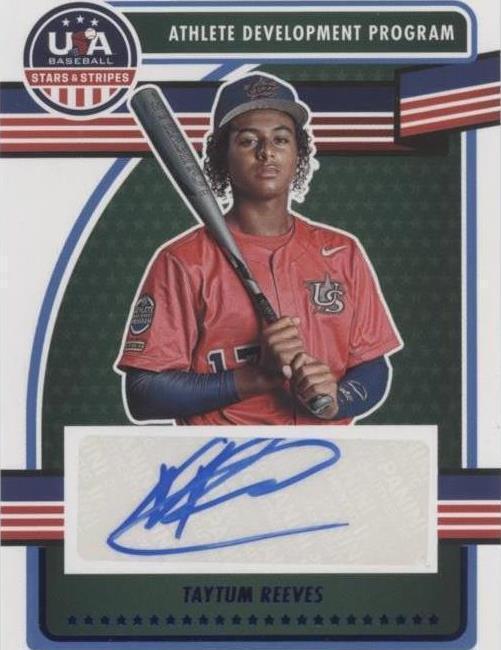 2023 Panini USA Baseball Stars & Stripes - USA Athlete Development ...