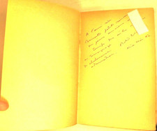 ROLAND CLAUDEL BRUISSEMENTS D'AILES ENVOI G. BAISSETTE. VOL A VOILE NICE POESIE.