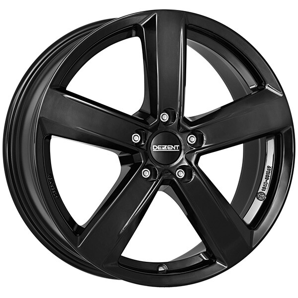 CERCHIO IN LEGA DEZENT TU black PER TOYOTA 6.5x17 5x100 BLACK ALH