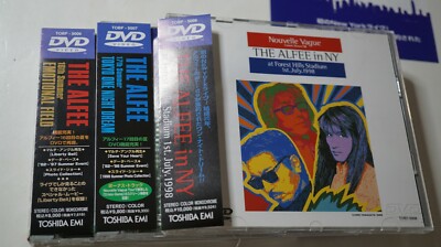 Lot of 3 TOBF-5006-8 The Alfee in NY, Tokyo One Night CD Dream