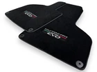 Black Floor Mats For Lamborghini Huracan EVO 2014-2023 LHD - AutoWin