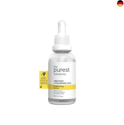 The Purest Solutions Aufhellendes Serum (Arbutin 2% + Hyaluronsäure) - 