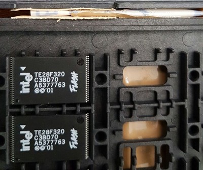 Qty of 2 per Lot Intel TE28F320C3BD70 NOR Flash Parallel 3V/3.3V 32Mbit