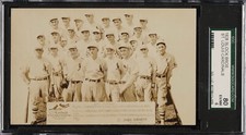 1928 Block Brothers Post Card St. Louis Cardinals SGC 80 EXMT 6