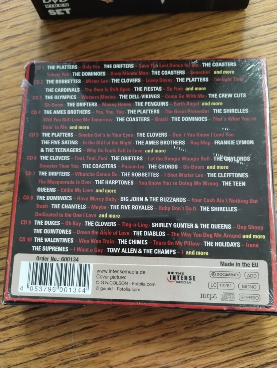 Legendary Performances［CD］ 10 CDS THE LEGENDARY VOCAL GROUPS 200 Orig. Hits & Rarities The