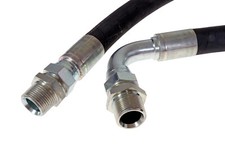 Flexible Hose Assembly for Air Compressor Installations - Straight/Elbow BSP