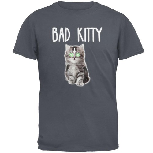 Halloween Bad Kitty Cat Mens T Shirt | eBay