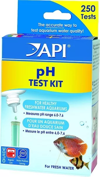 Kit de test et de réglage du pH - Eau douce - API