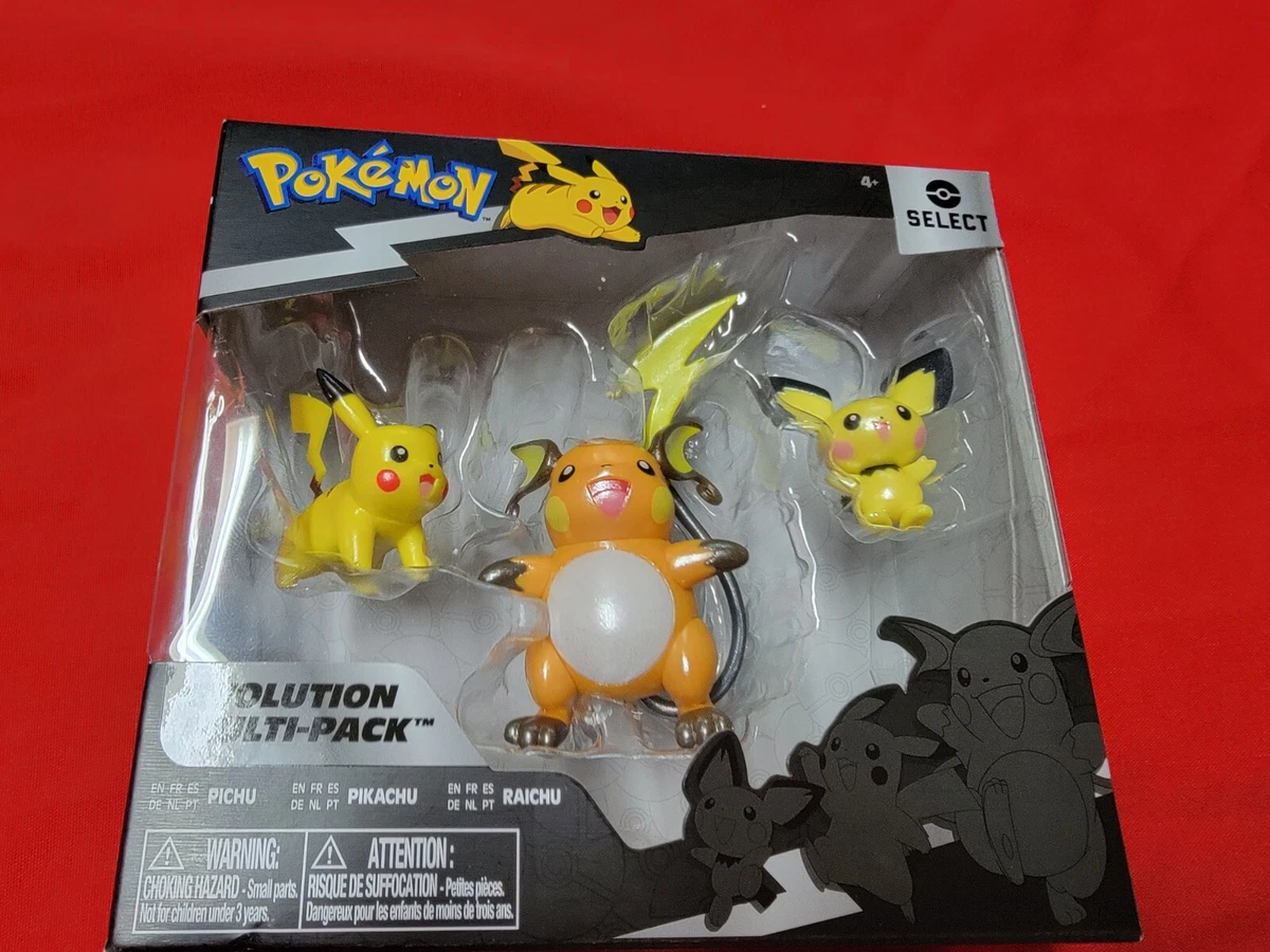 Bandai - Pokémon - Pack évolution Pichu, Pikachu…