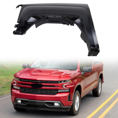Fender Front Driver Side Steel Primed 23303551 For 2014-2019 Silverado ...