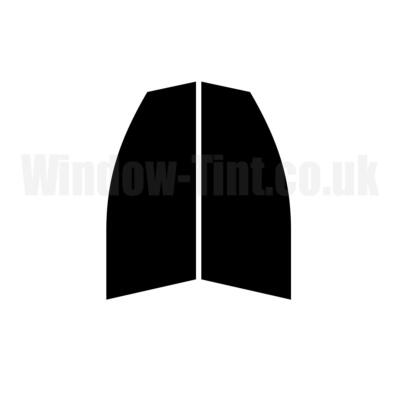 Vorgeschnitten Autofenster Getönt für Dodge Caliber 5-door 2007-10 Vorne Windows