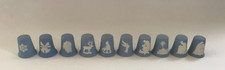 10 Wedgwood thimbles 1980-1990