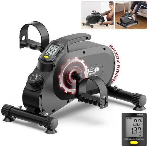Mini Exercise Bike Portable Pedal Arm Leg Foot Cycle Pedal Exerciser Trainer - Picture 15 of 24