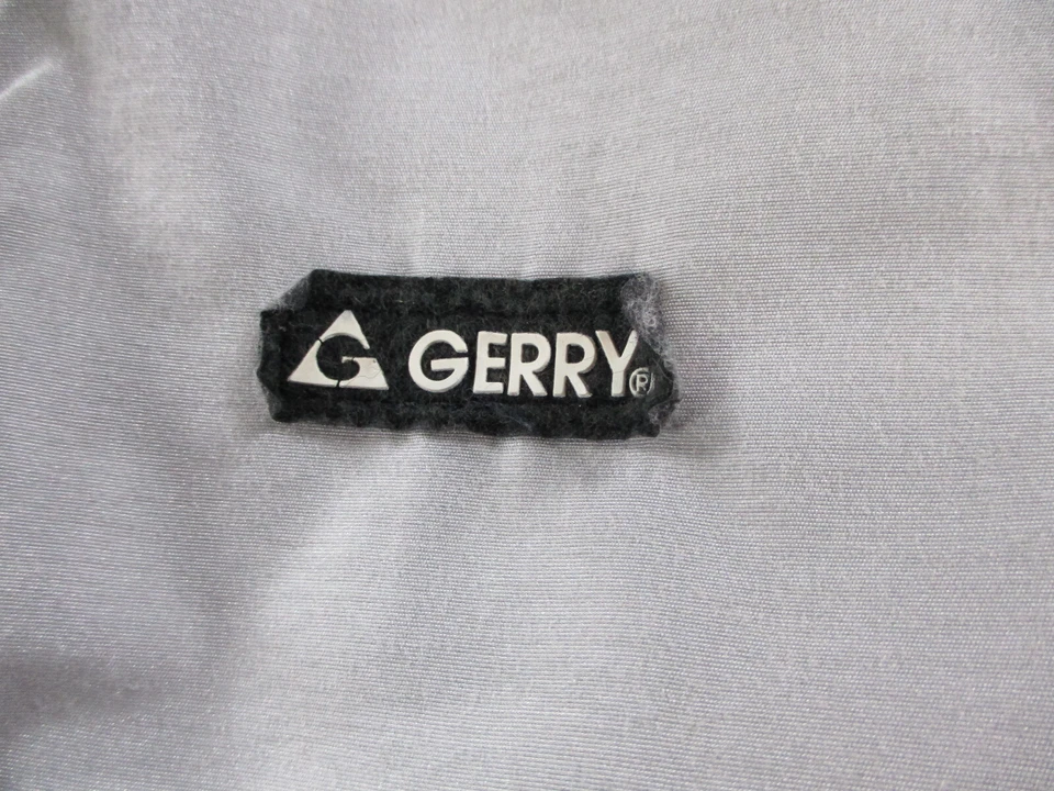 VINTAGE Gerry Jacket Mens Large Gray Red Bomber Retro 80s USA Made Thermolite - image 4 of 4