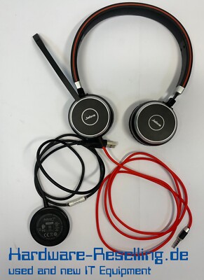 【新品未使用】Jabra Evolve 40 USB-A Stereo Jabra Evolve 40 Stereo USB-A MS - Słuchawki biurowe