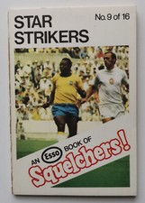 Pele Brazil 1970-71 Esso book of Squelchers - STAR Strikers Pelé Brasil