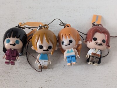 One Piece × PANSON WORKS Block Collection Set Of 4 Mini Figure Keychain Natchan