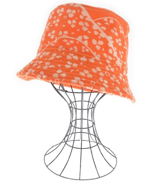 HERMES Hat OrangexIvory(Total pattern) 58 2200496259045 | eBay display picture 1