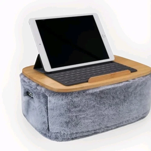 Ugg Dawson Lap Desk for Laptop 14" x 10" x 6" Ash Fog Blue