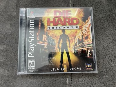 Die Hard Trilogy 2 Viva Las Vegas PlayStation 1 PS1 Authentic Complete In Box