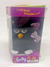 WORKING Vintage Witch's Cat Furby