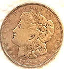 1921 D Morgan circulated coin from historic Denver mint free shipping Sigma test