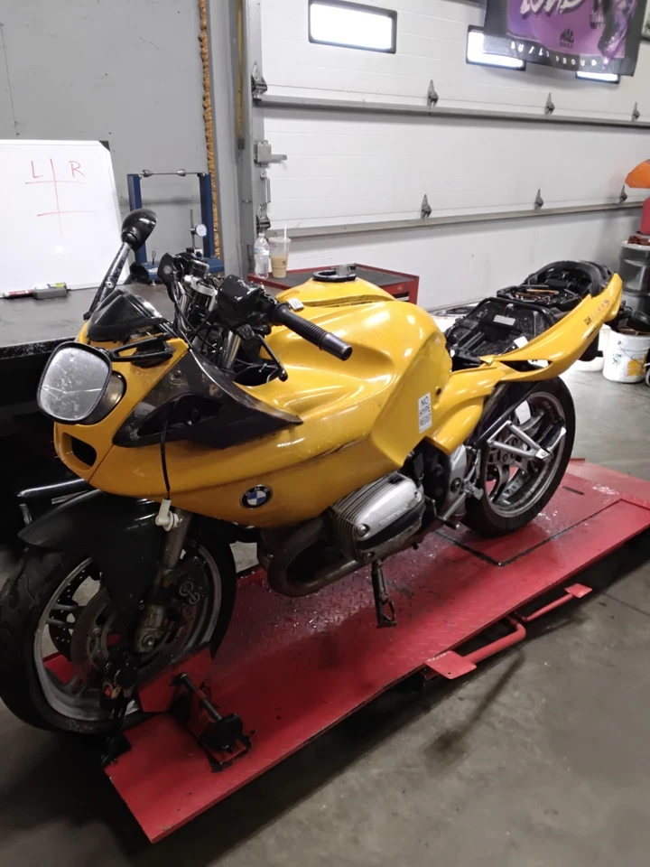 1999 99 98-05 BMW R1100 R1100S ABS Front Wheel Brake Disc Rotor Oem BR-688 - Image 4 of 4