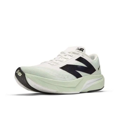 New Balance Men's FuelCell Rebel V4 Running Shoe, Clay Ash/White/Black, 15 W - Image 1 of 2