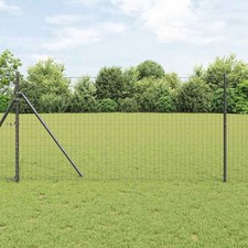 Euro Fence Grey 1.2 x 10 m PVC-coated iron