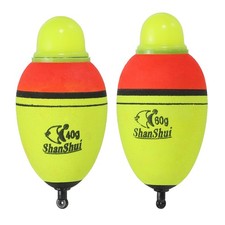 1.5oz 2.1oz Lumineuses Pêche Bobines, Lot EVA Lumineux Pêche Flotteur pour Nuit