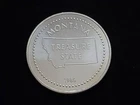 1986 Montana Big Sky Country One Ounce Troy .999 Fine Silver Round NICE!