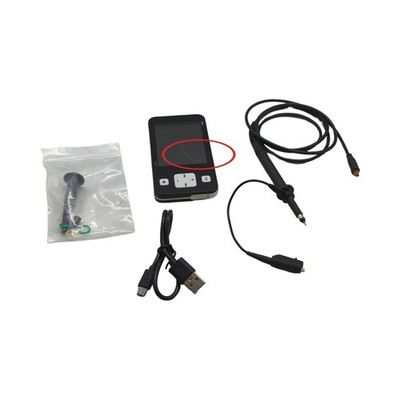 MINIWARE DS211 Mini Oszilloskop 1 Kanal tragbar Akku 200kHz für Einsteiger