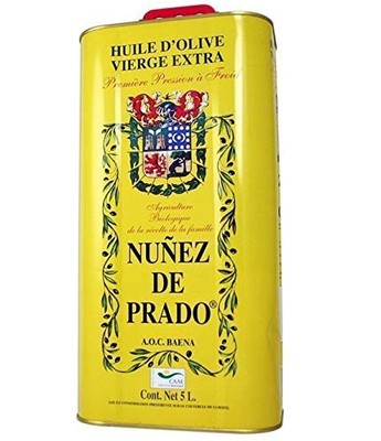 Nunez De Prado Organic Extra Virgin Olive Oil Cold Pressed Premium