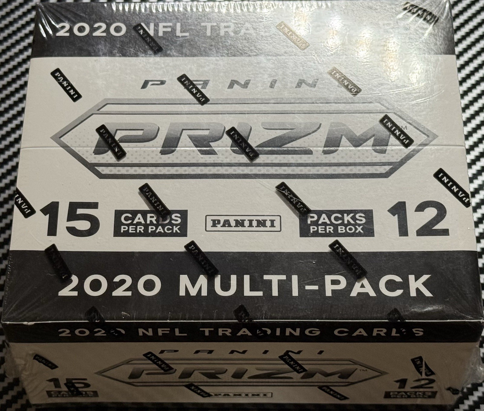 1x 2020 Panini NFL Prizm Factory Sealed Cello Box Football (12) Packs Total