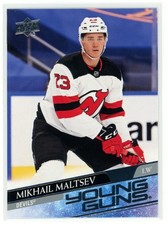 MIKHAIL MALTSEV 2020-21 Upper Deck Extended Young Guns #723