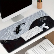 40 90cm XXL XL Super Big Gaming Mouse Pad with Koi Fish Design - 31.5 x 11.8 Inc