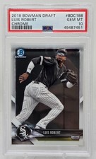 2018 Bowman Chrome LUIS ROBERT RC CARD PSA 10 GEM MINT
